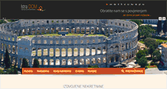 Desktop Screenshot of istra-dom.com